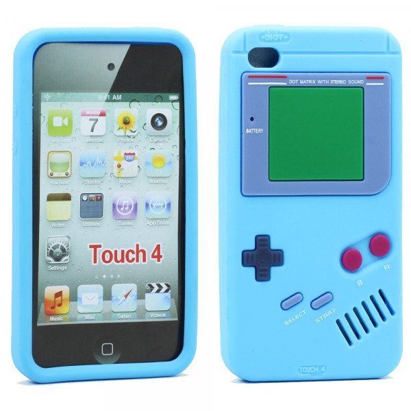 Wholesale iPod Touch 4 3D Game Case (Sky Blue)